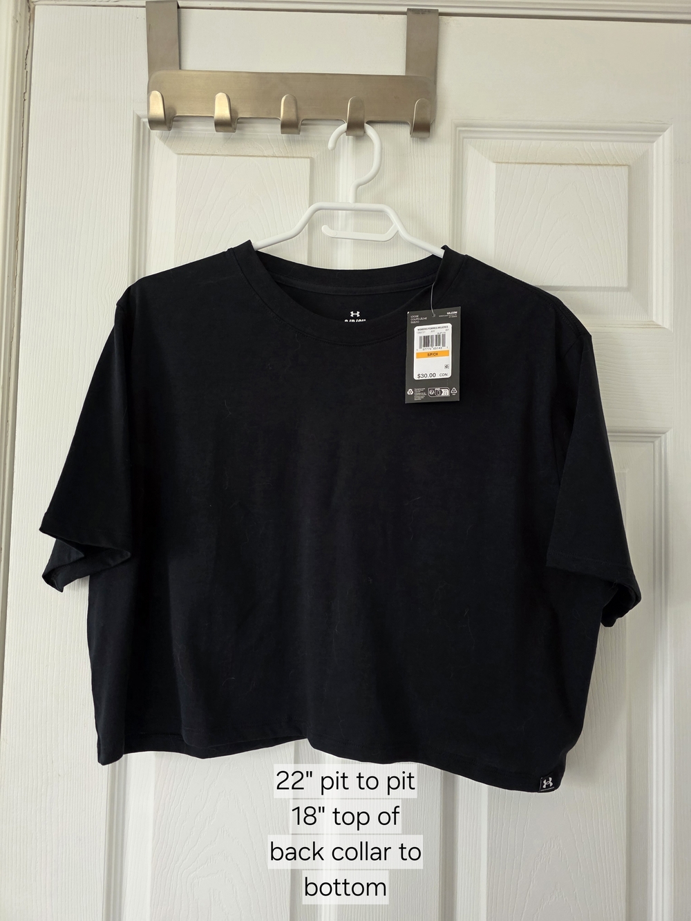 NWT | Under Armour Cropped Tee | Size Small